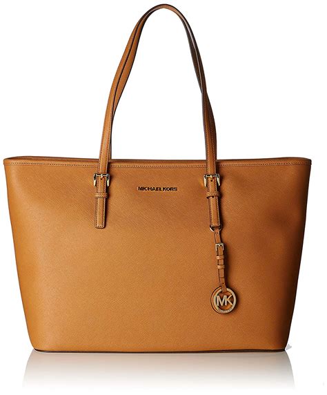 michael kors bags jet set travel saffianno|Michael Kors jet set tote.